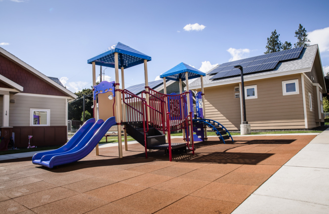 Home Yard Cottages playground