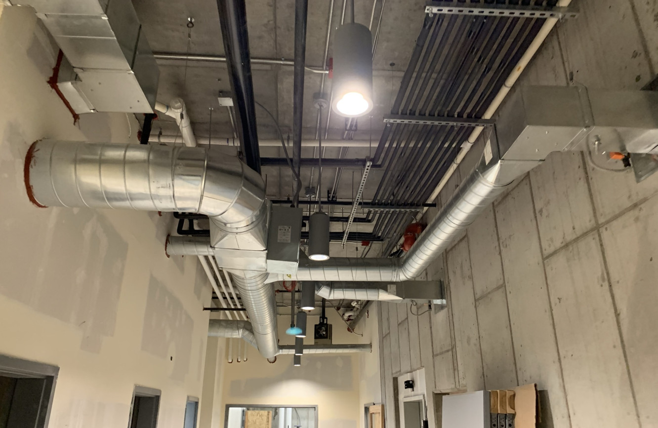 Park Place-Mechanical and Electrical in Corridor